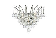 Victoria 3-Light Wall Sconce in Chrome