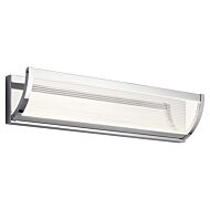 Roone LED Linear Bath in Chrome by Kichler