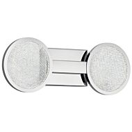 Kichler Delaine 7 Inch Bathroom Vanity Light in Chrome