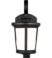 Sea Gull Eddington Outdoor Wall Light in Black