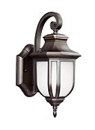 Sea Gull Childress 13 Inch Outdoor Wall Light in Antique Bronze