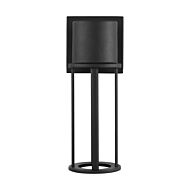 Union 1-Light LED Outdoor Wall Lantern in Black