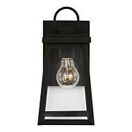 Founders 1-Light Outdoor Wall Lantern in Black