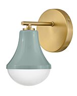 Haddie 1-Light LED Bathroom Vanity Light in Seafoam