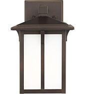 Sea Gull Tomek Outdoor Wall Light in Antique Bronze