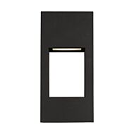 Testa LED Outdoor Wall Lantern in Black by Visual Comfort Studio