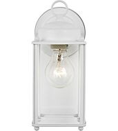 Sea Gull New Castle Outdoor Wall Light in White