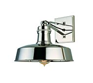 Hudson Valley Hudson Falls 9 Inch Wall Sconce in Polished Nickel