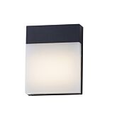 Maxim Eyebrow Outdoor Wall Light in Black