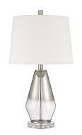 Table Lamp One Light Table Lamp in Brushed Nickel by Craftmade