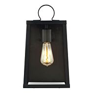 Marinus 1-Light Outdoor Wall Lantern in Black