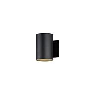 Outpost 1-Light LED Outdoor Wall Sconce in Black