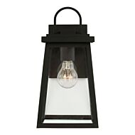 Founders 1-Light Outdoor Wall Lantern in Black