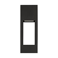 Testa LED Outdoor Wall Lantern in Black by Visual Comfort Studio