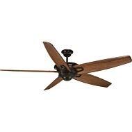 Caleb 68" Hanging Ceiling Fan in Antique Bronze