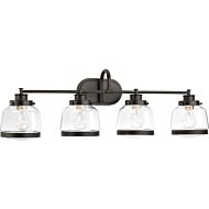 Judson 4-Light Bathroom Vanity Light in Antique Bronze