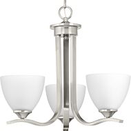 Laird 3-Light Chandelier in Brushed Nickel