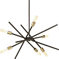 Astra 6-Light Chandelier in Antique Bronze