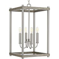 Fontayne 4-Light Pendant in Brushed Nickel