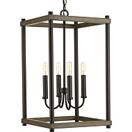 Fontayne 4-Light Pendant in Antique Bronze