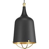 Era 1-Light Pendant in Black