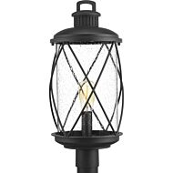 Hollingsworth 1-Light Post Lantern in Black