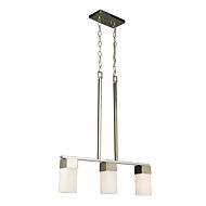 Ciara Springs 3-Light Pendant in Brushed Nickel