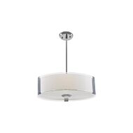 DVI Zurich 3-Light Pendant in Chrome