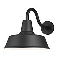 Barn Light 1-Light Outdoor Wall Lantern in Black