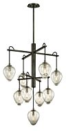 Nine Light Chandelier by Troy Lighting