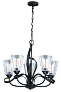 Cinta 5-Light Chandelier in Oil Rubbed Bronze