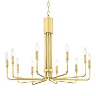 Ten Light Chandelier by Mitzi