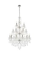 Giselle 21-Light Chandelier in Chrome