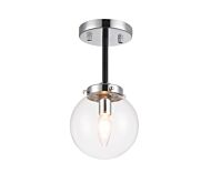 One Light Flush Mount by Matteo Lighting