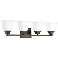 Clifton Heights 4-Light Bathroom Vanity Light Bracket in Antique Bronze