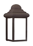 Sea Gull Mullberry Hill 9 Inch Outdoor Wall Light in Bronze