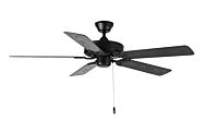 Basic Max 52"Ceiling Fan in Black by Maxim