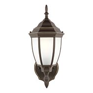 Bakersville 1-Light Outdoor Wall Lantern in Antique Bronze