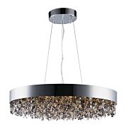 Mystic 22-Light LED Pendant in Polished Chrome