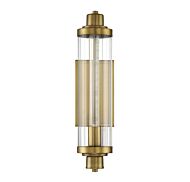 Savoy House Pike 1 Light Wall Sconce in Warm Brass