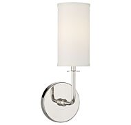 Savoy House Powell 1 Light Wall Sconce in Polished Nickel