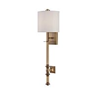 Savoy House Devon 1 Light Wall Sconce in Warm Brass