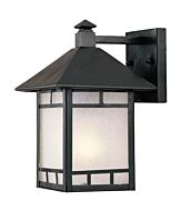 Artisan 1-Light Wall Sconce in Matte Black