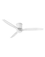 Hover Flush 60" Ceiling Fan in Matte White