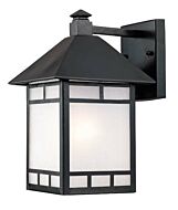 Artisan 1-Light Wall Sconce in Matte Black