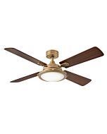 Collier 54" Ceiling Fan in Heritage Brass