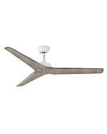 Chisel 60" Ceiling Fan in Matte White