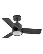 Chet 36" Ceiling Fan in Matte Black