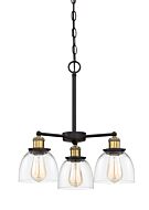 Bryson 3-Light Chandelier in Vintage Bronze