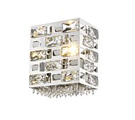 Z-Lite Aludra 1-Light Wall Sconce In Chrome